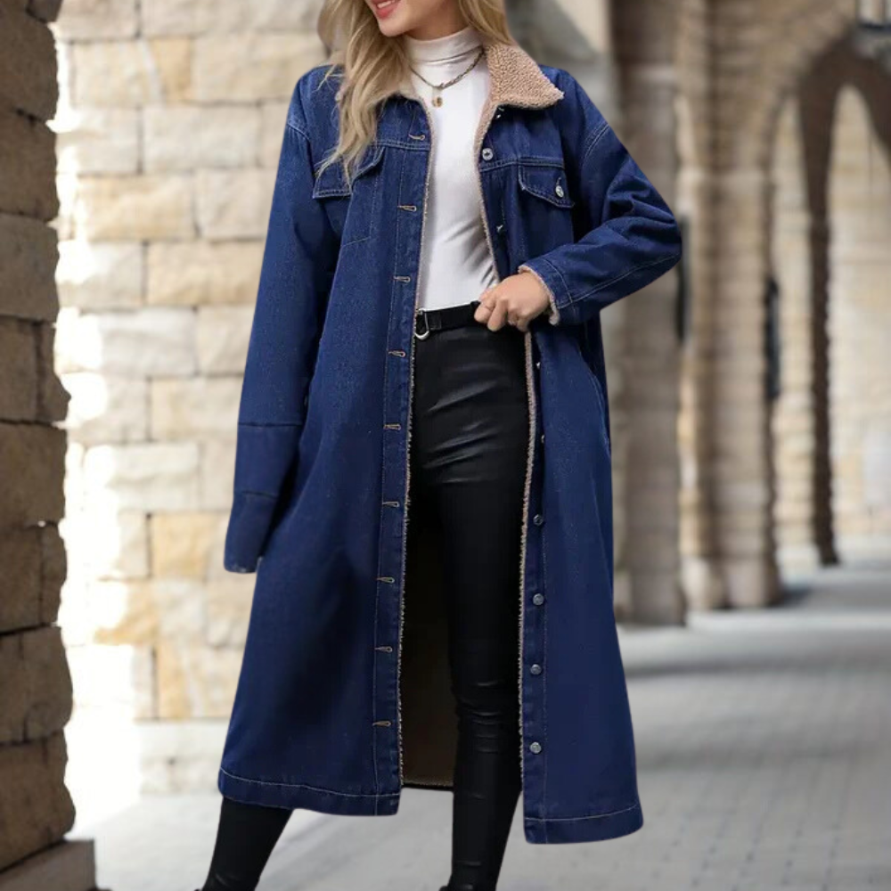 ModeGeist | Leichte Denimjacke für Frauen für den Winter