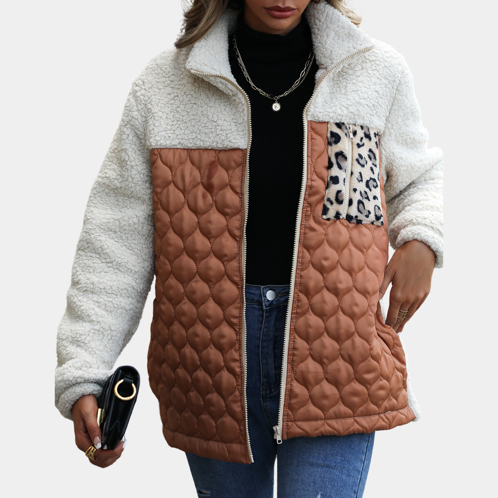ModeGeist | Elegante Samtjacke für Frauen, perfekt für die Wintersaison