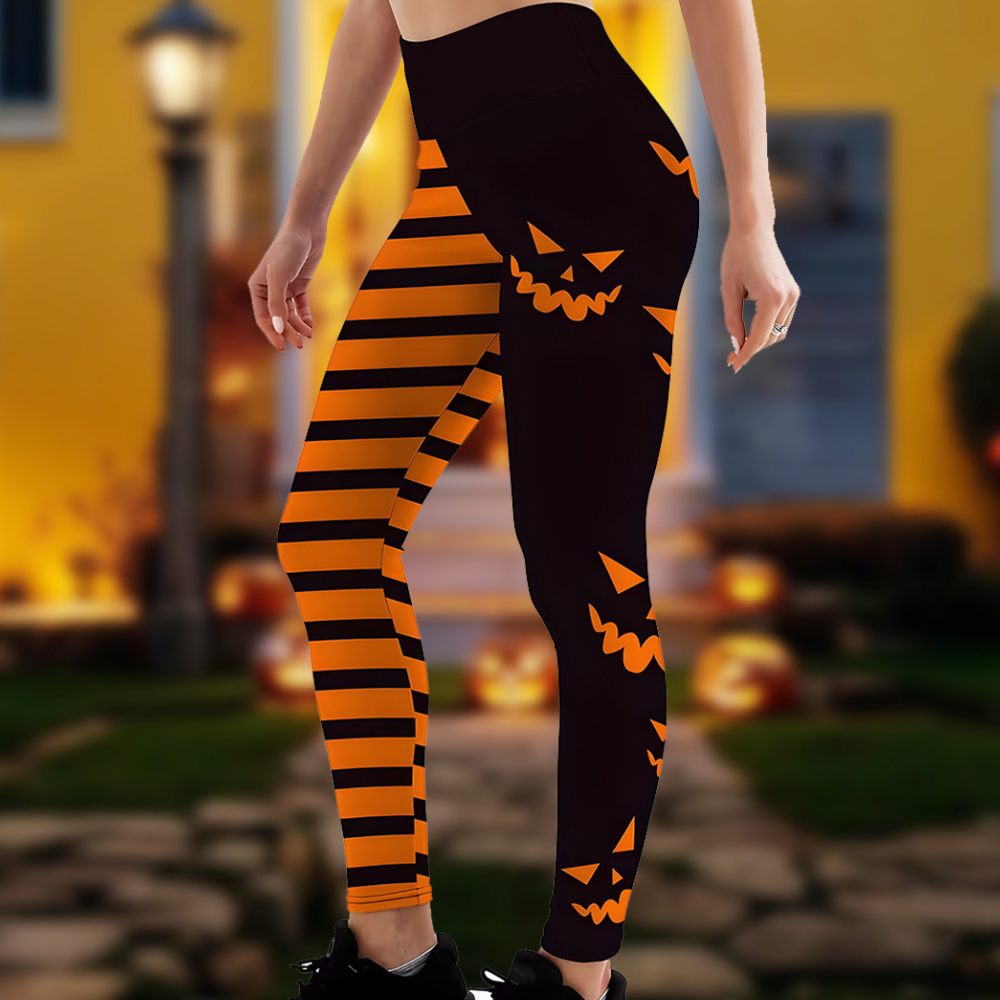 Komfortable Halloween-Leggings von Katalin für Damen