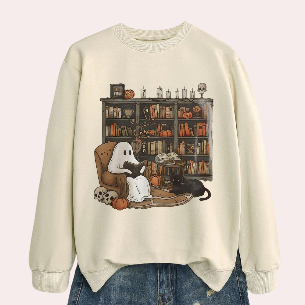 Halloween-Pullover für Damen von Fudus: Gespenstisch & Lustig