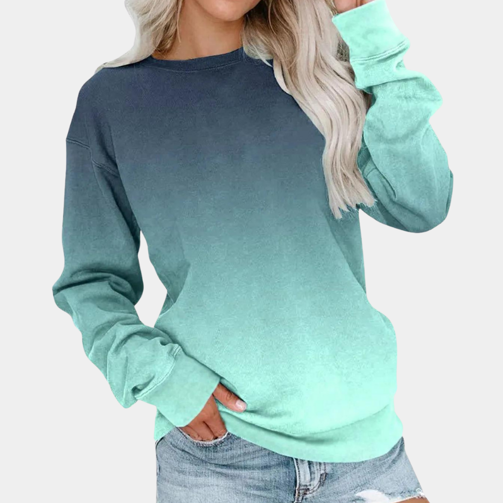 ModeGeist | Pattern Damen Sweatshirt Stylisches, Leichtes, Ganzjahres Atmungsaktives Design
