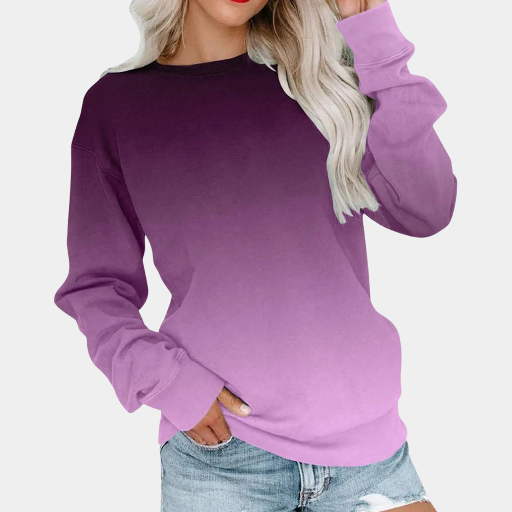 ModeGeist | Pattern Damen Sweatshirt Stylisches, Leichtes, Ganzjahres Atmungsaktives Design