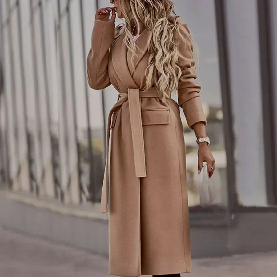 ModeGeist | Elegante Damenjacke mit Modischem Gürtel