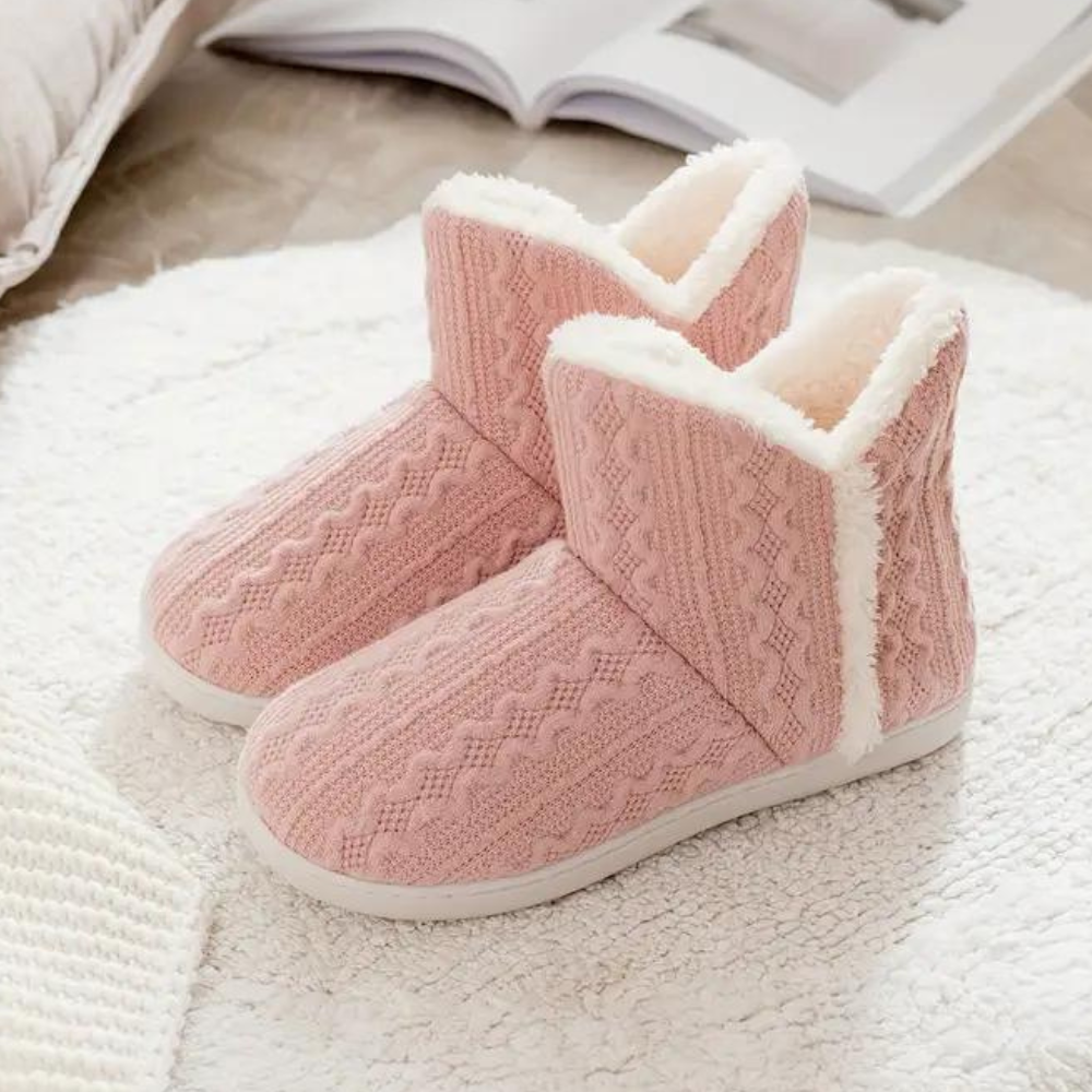 Bequeme Damen-Strickschuhe von IAKOBINA für höchsten Tragekomfort