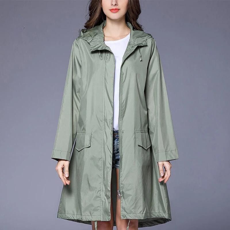Chic Damen Regenmantel Caren