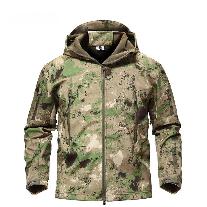 ModeGeist | Wasserdichte, mit Fleece Gefütterte Jacke