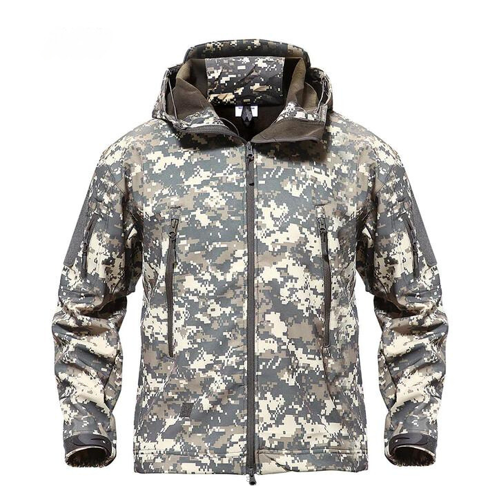 ModeGeist | Wasserdichte, mit Fleece Gefütterte Jacke