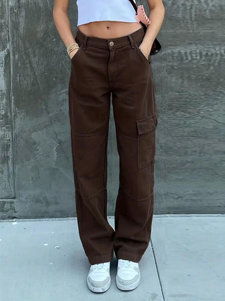 Leichte Cargohose für Damen - Clarise