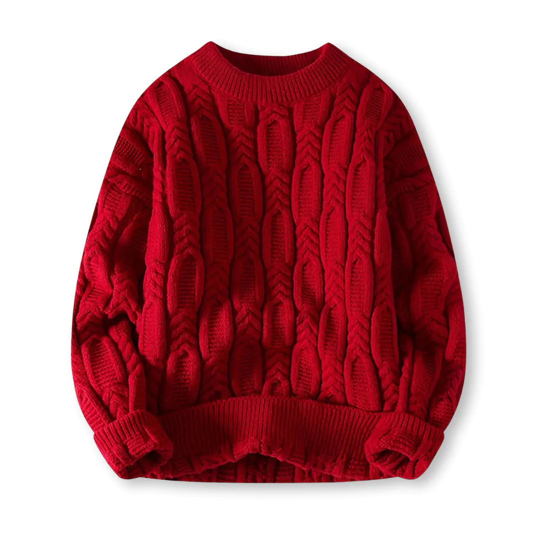 Klassischer, warmer Herren-Strickpullover – zeitlos elegant