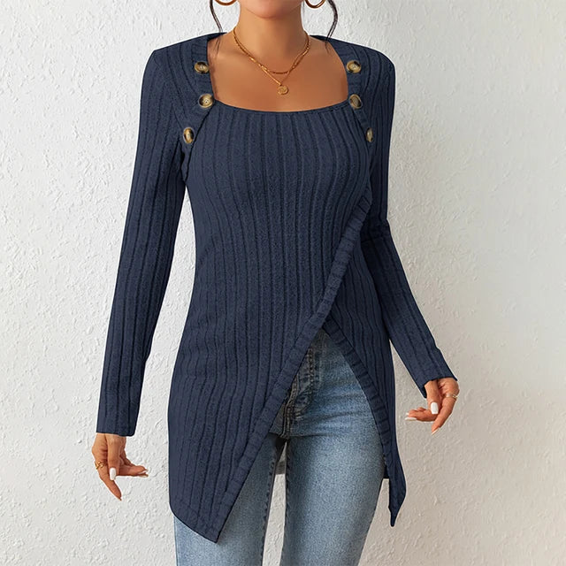 ModeGeist | Zeitlose und Stilvolle Winter Strickjacke