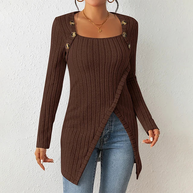 ModeGeist | Zeitlose und Stilvolle Winter Strickjacke