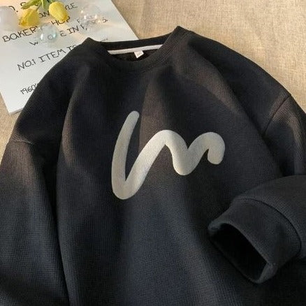 ModeGeist | Männer Wellenmuster Pullover