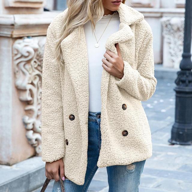 AMARA – Stylish Faux Fur Jacket