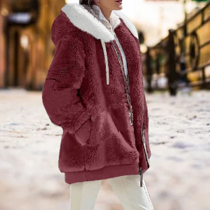 Kuscheliger Kapuzenpullover für den Winter - Celeste