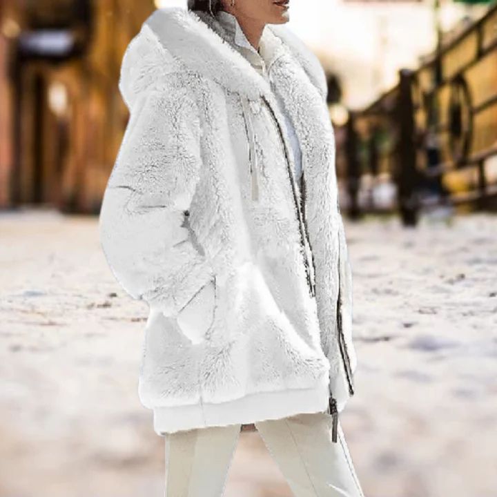 Kuscheliger Kapuzenpullover für den Winter - Celeste