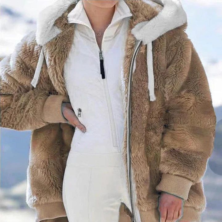 Kuscheliger Kapuzenpullover für den Winter - Celeste