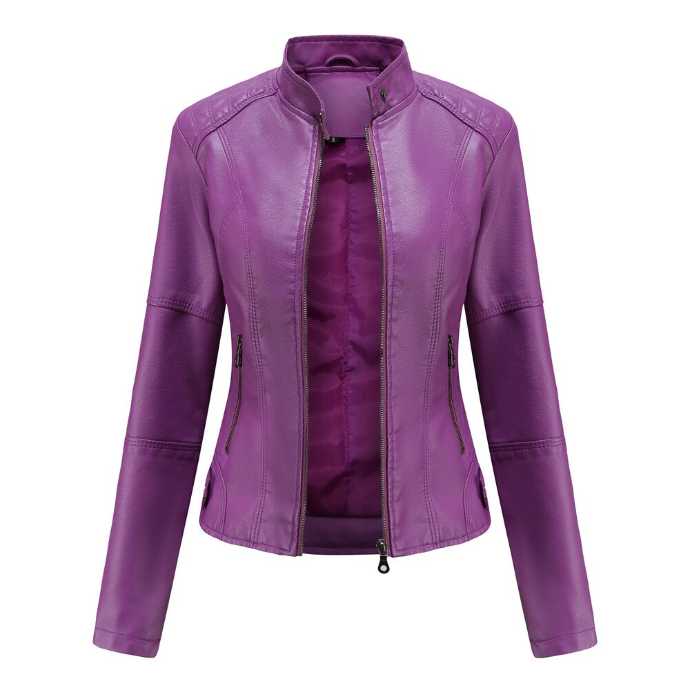 ModeGeist | Schicke Lederjacke für Frauen