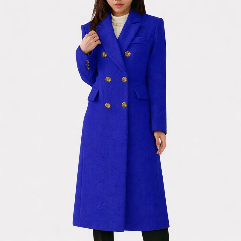 MODEGEIST Damen Mantel Oversized Warm Klassisch Elegant