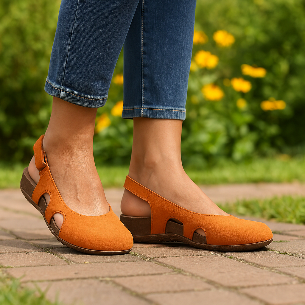 MODEGEIST Damen Orthopädische Sandalen Ergonomisches Fußbett Komfort