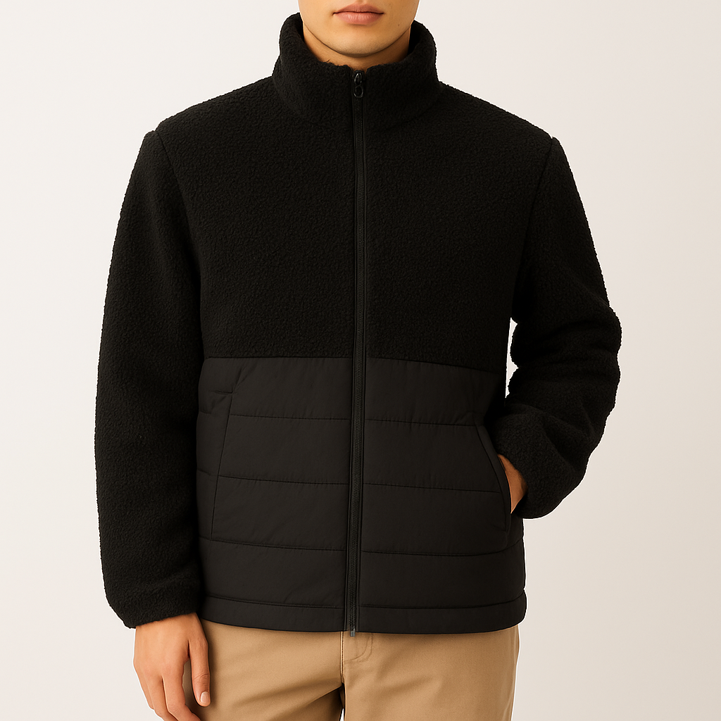 ModeGeist | Lässiger Fleece-Pullover für Herren