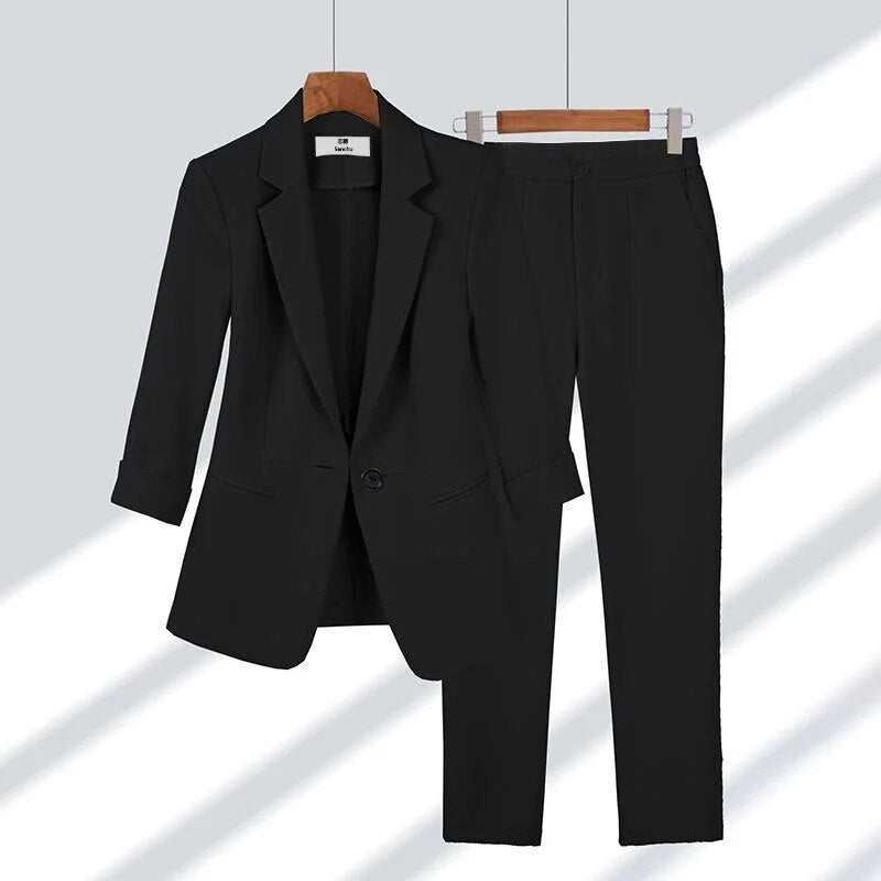 Chloé Blazer Set by Avelena