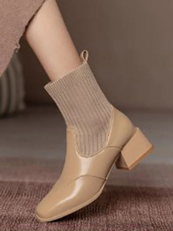 Warme, modische Damenstiefel - Chyna