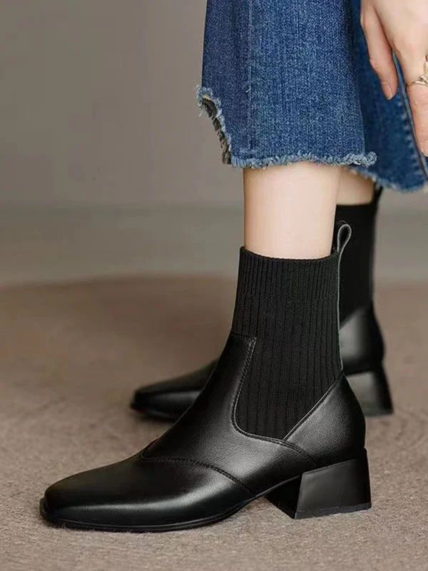 Warme, modische Damenstiefel - Chyna