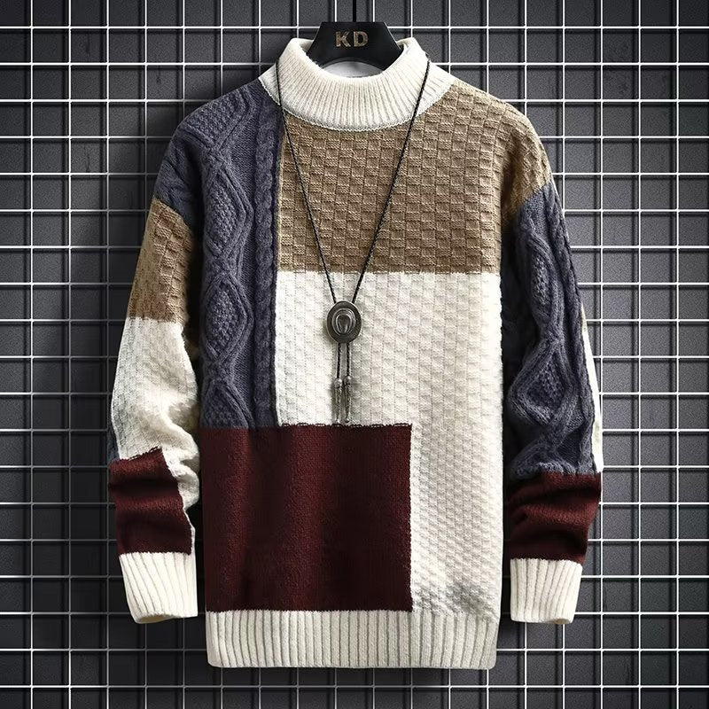 Männersweater Ciprian mit langen Ärmeln im lässigen Stil