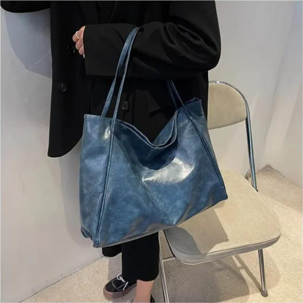 ModeGeist | Lederhandtasche in Bordeaux