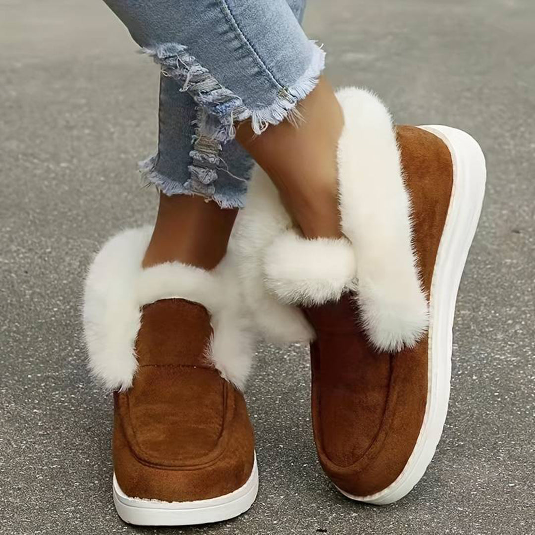 Louisa: Luxuriöse, warme und bequeme Winterstiefel