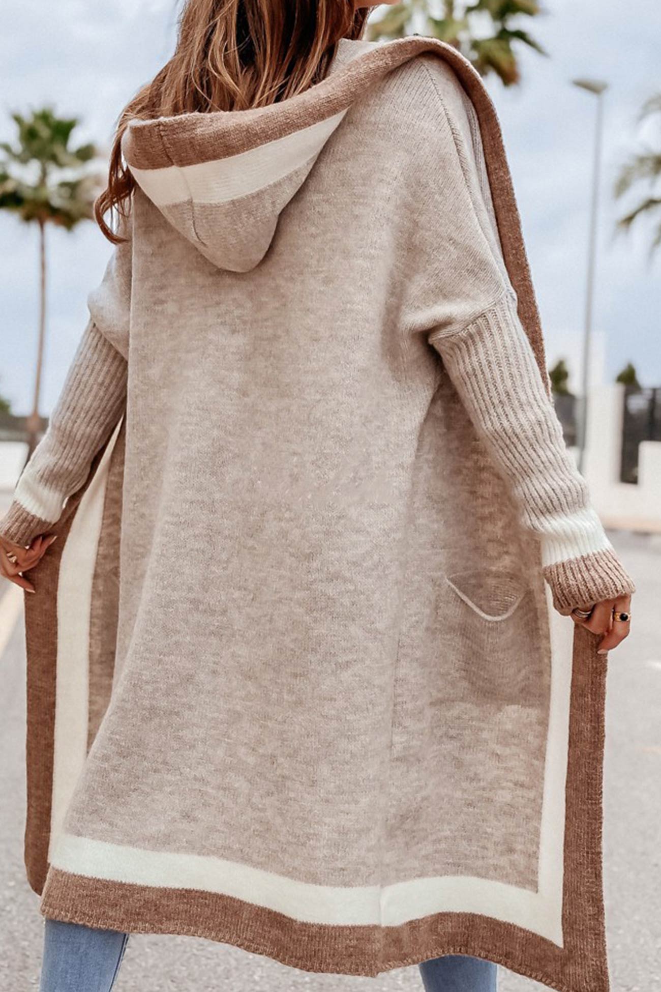 ModeGeist | Herbst Eleganz Kapuzen - Cardigan