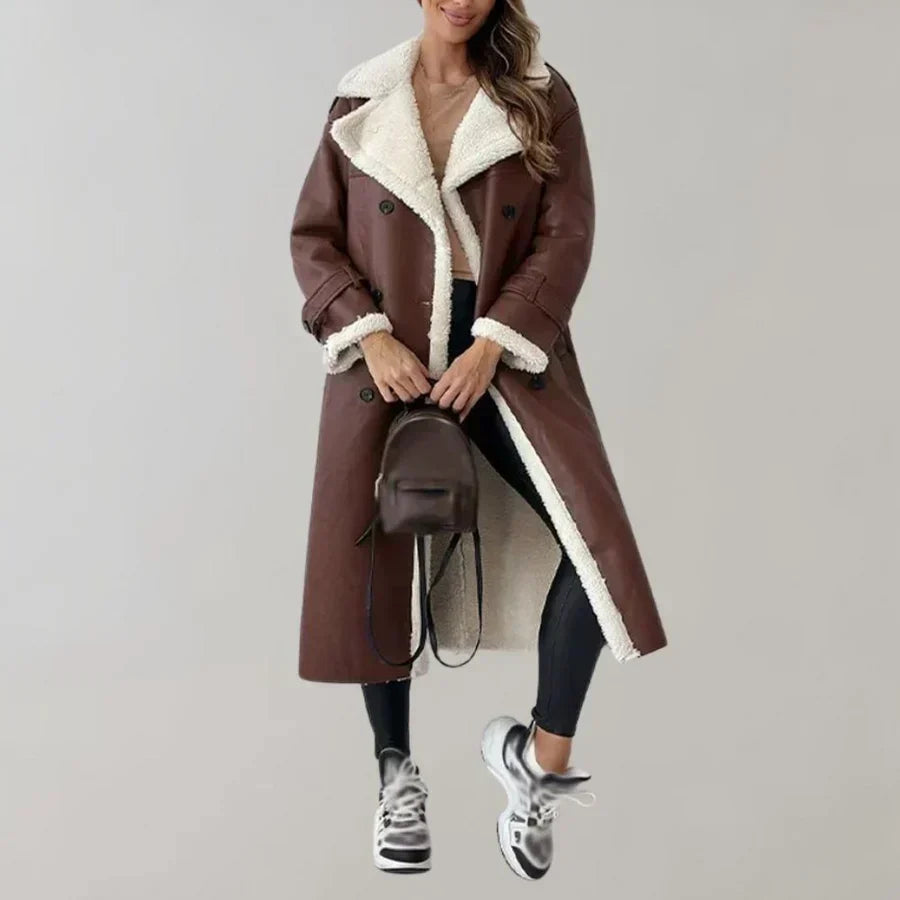 ModeGeist | Langer Wintermantel für Damen Von Cornelis