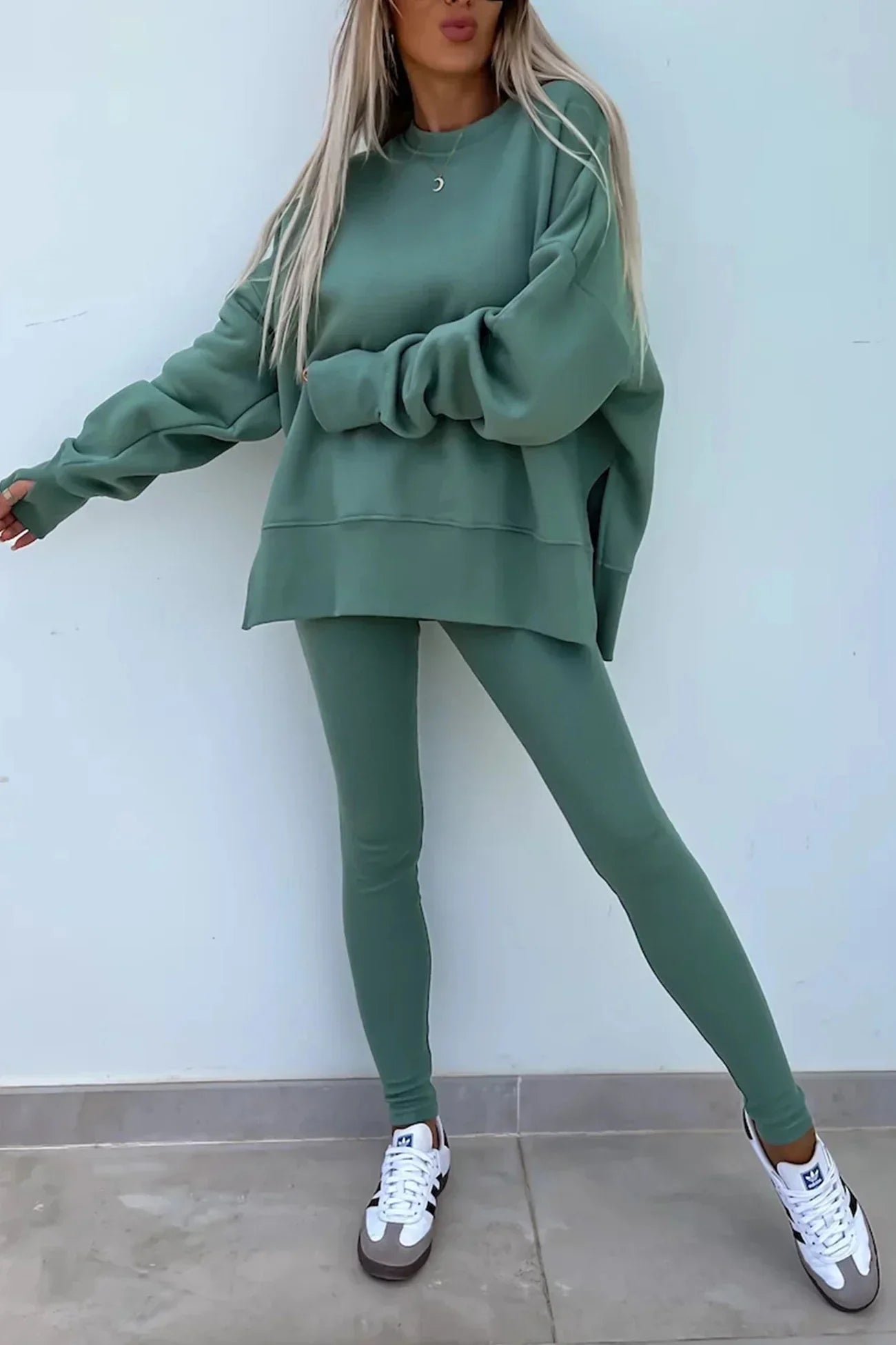 Großer Größen-Set: Johanna Sweatshirt und Leggings