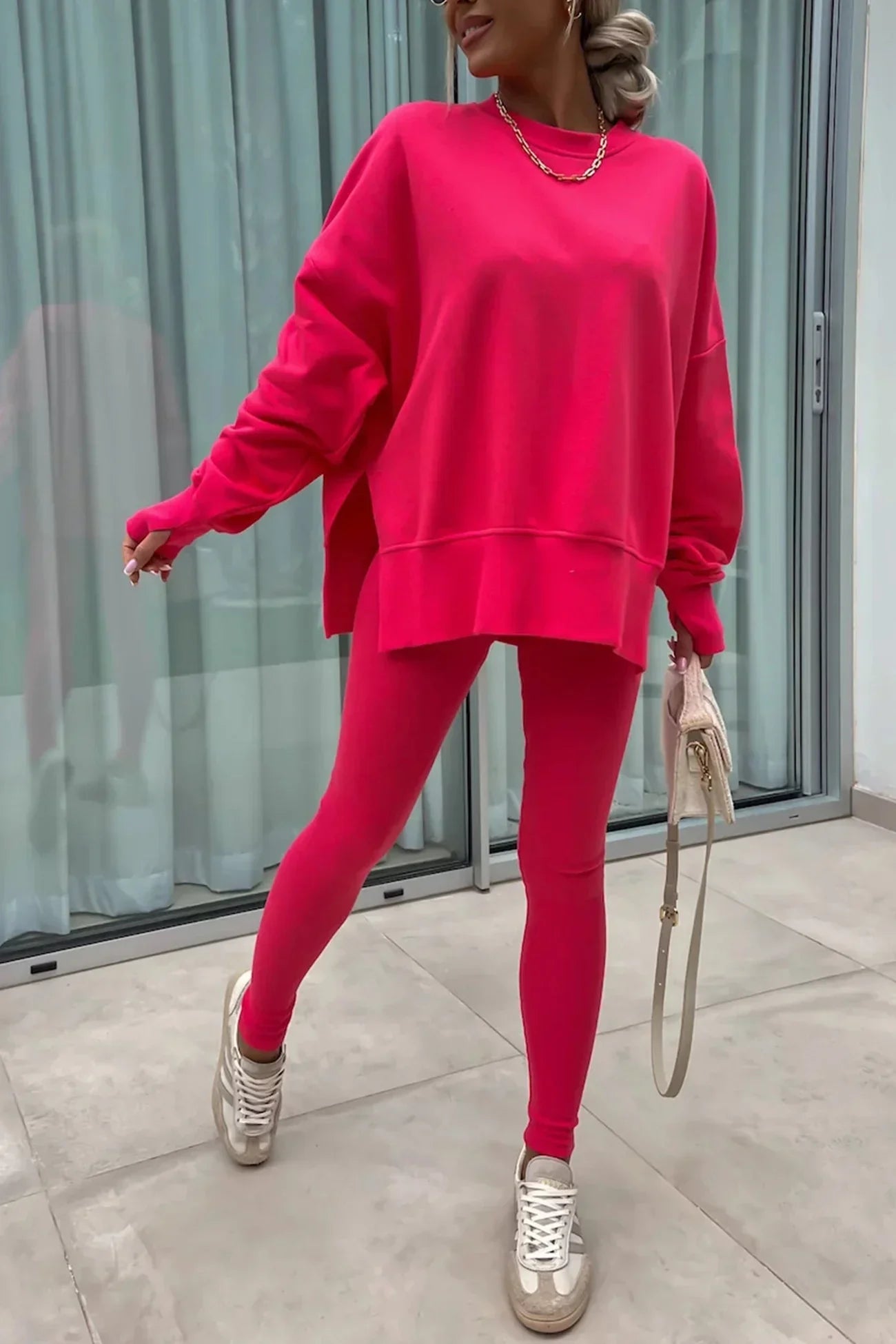 Großer Größen-Set: Johanna Sweatshirt und Leggings