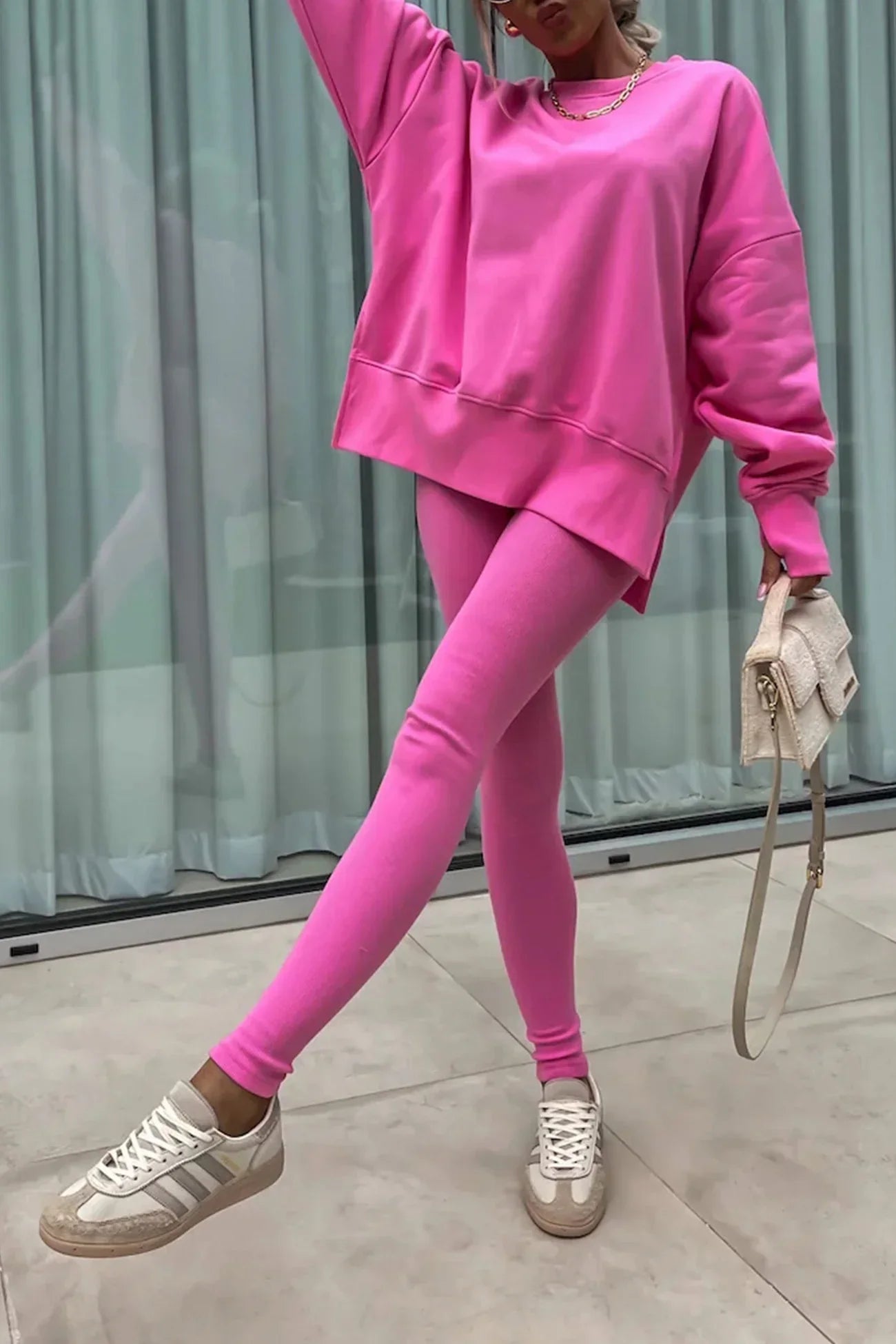 Großer Größen-Set: Johanna Sweatshirt und Leggings