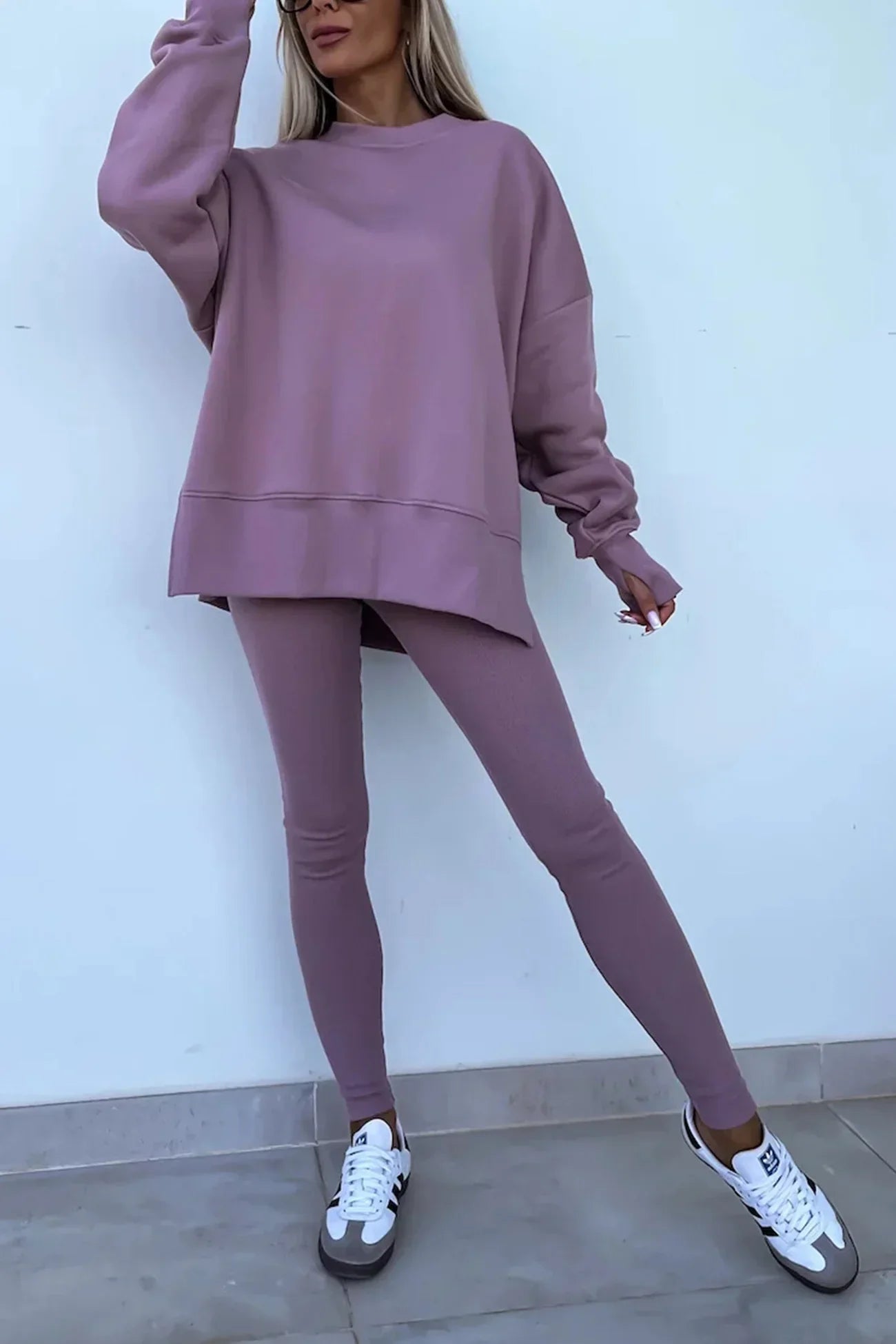 Großer Größen-Set: Johanna Sweatshirt und Leggings