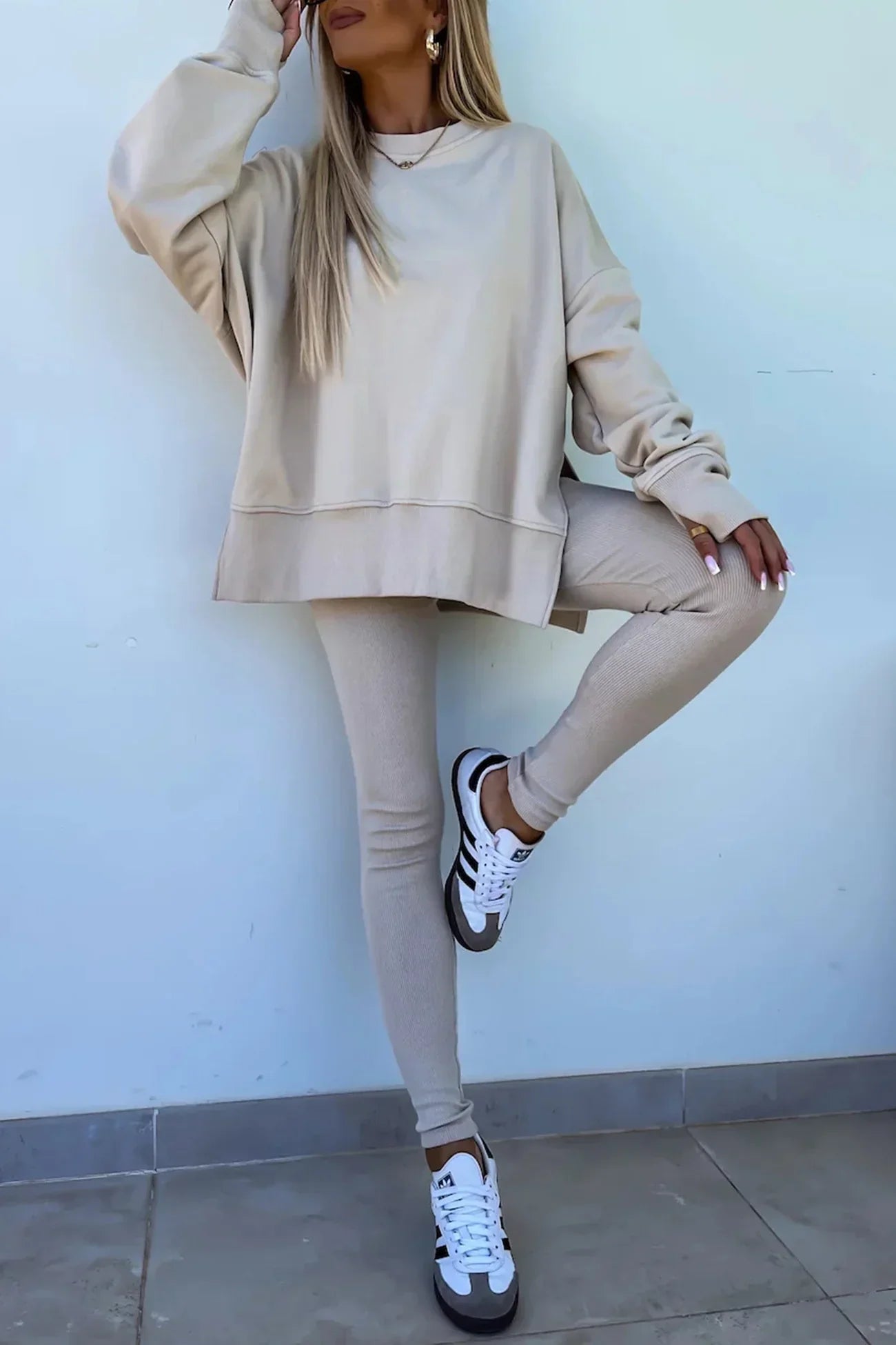 Großer Größen-Set: Johanna Sweatshirt und Leggings