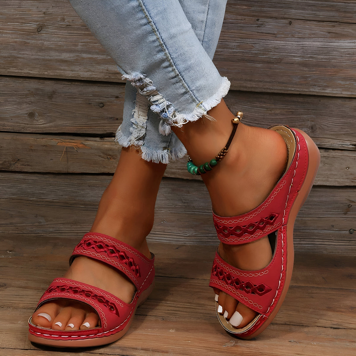 Komfortable und stylische orthopädische Sandalen für Damen
