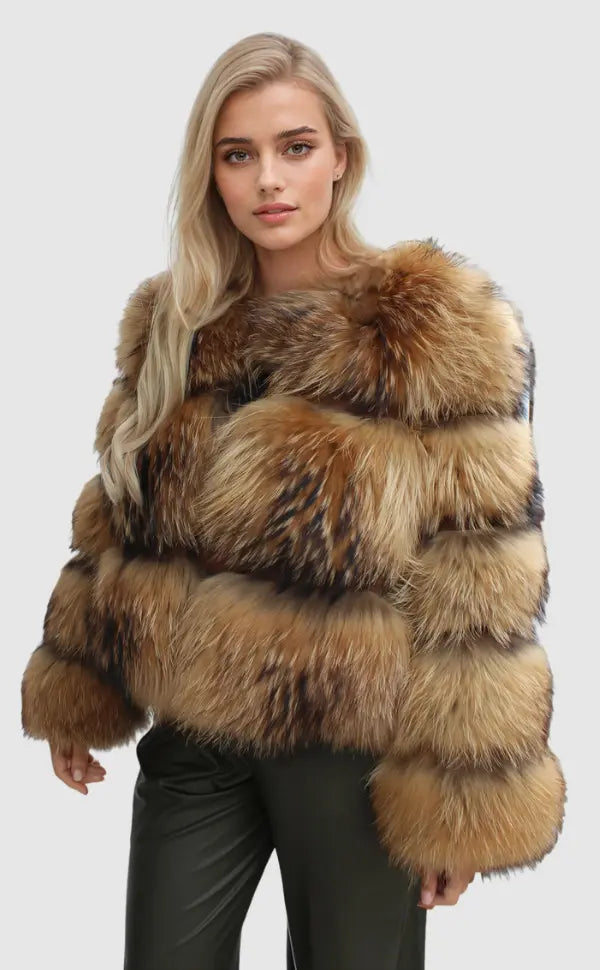 ModeGeist | Stilvoller Kunstfell Jacke