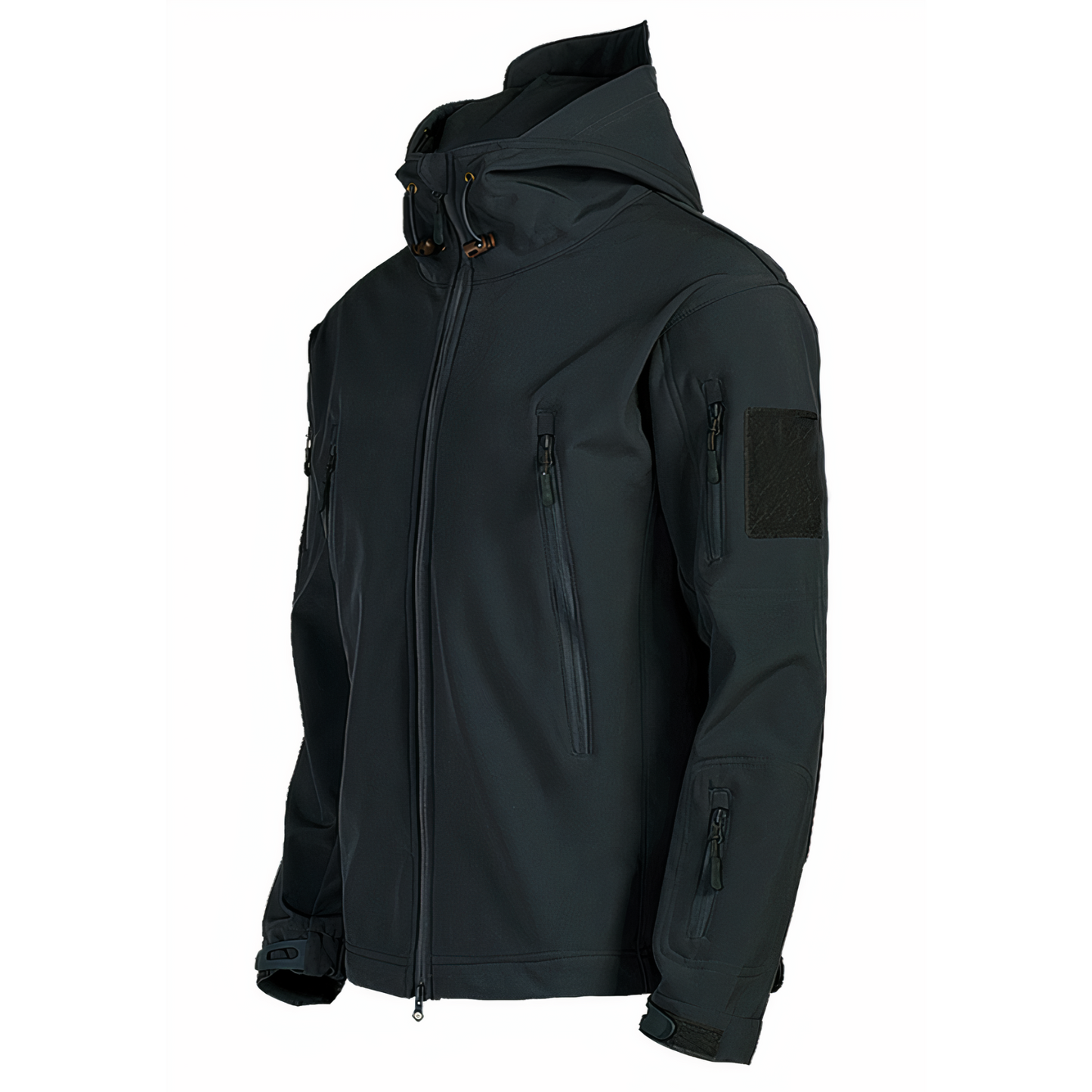 ModeGeist | Wasserdichte Militärjacke mit Kapuze