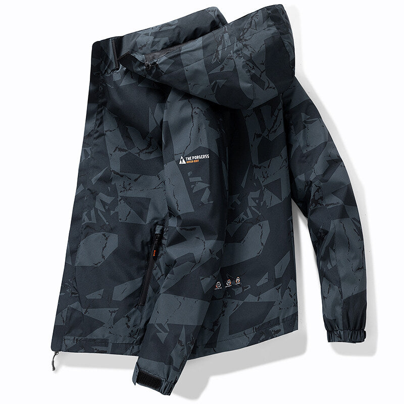 ModeGeist | wasserdichte winddichte Jacke für Herren