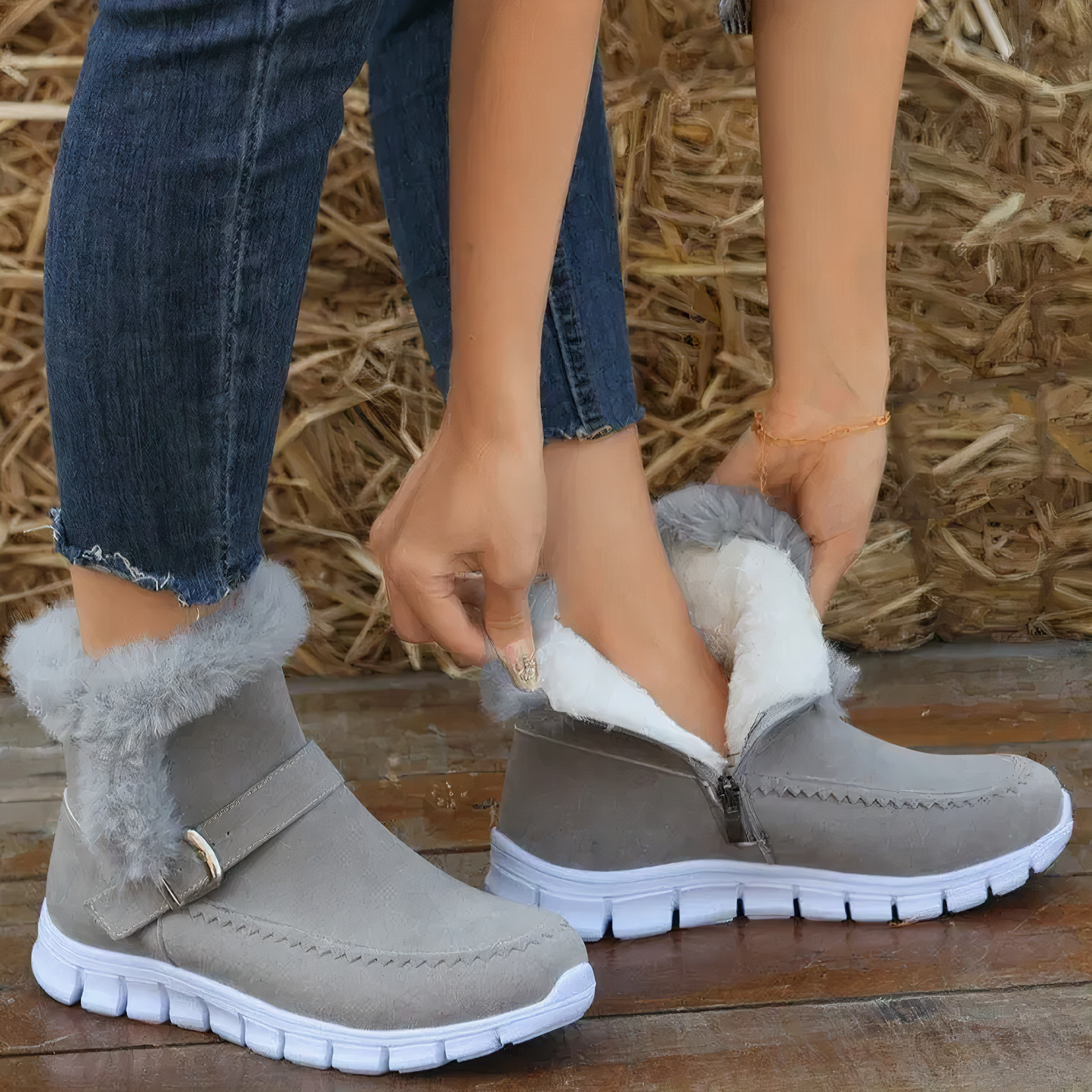 Desi Fell-Stiefelette