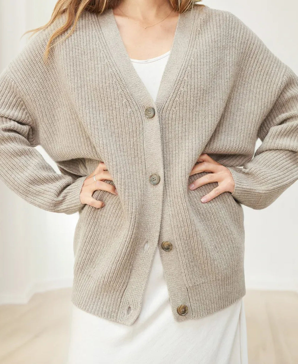 ModeGeist | Cashmere Kokon Cardigan