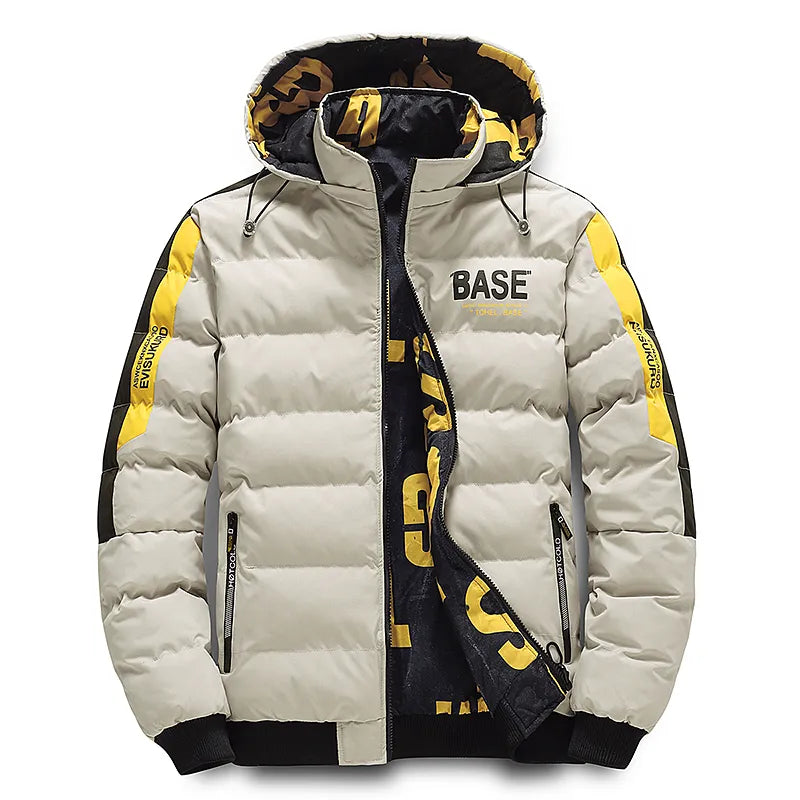 ModeGeist | Warme Daunen Winterjacke für Herren