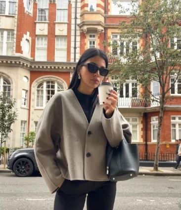 ModeGeist | Elegante Wolljacke