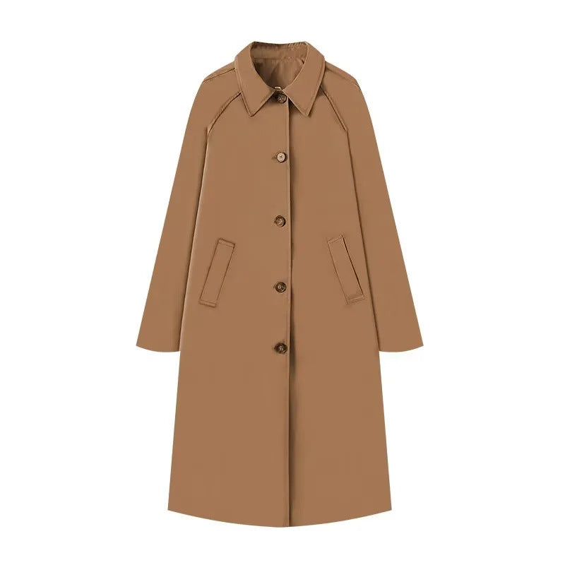 ModeGeist | Trenchcoats mit Knopfverschluss, Lang