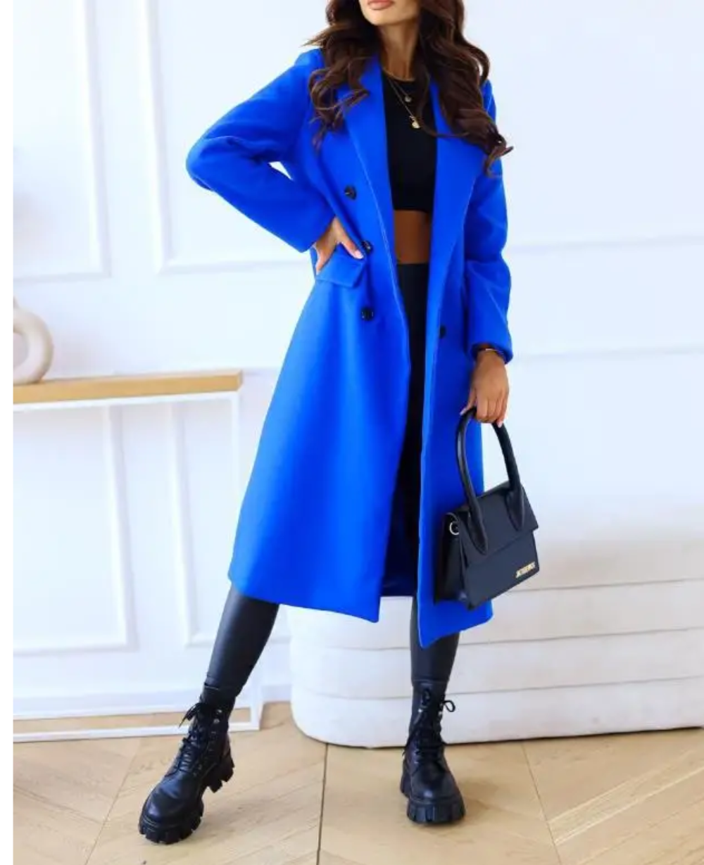 ModeGeist | Winterjacke Lang Gefüttert, Zeitloser Schnitt