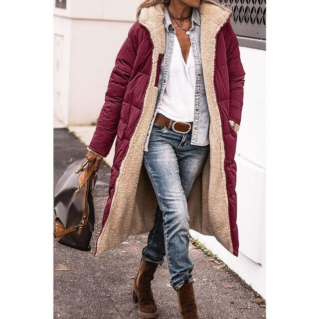 Bridget: Casual Hooded Coat