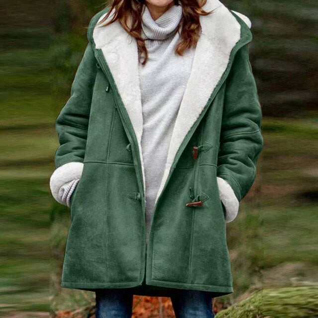 ModeGeist | Damen-Wintermantel, Lässig und Warm Zugleich