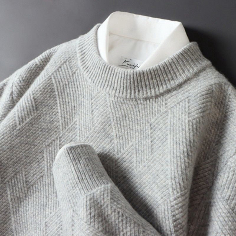 Hochwertiger Herren-Cashmerepullover in diversen Farben